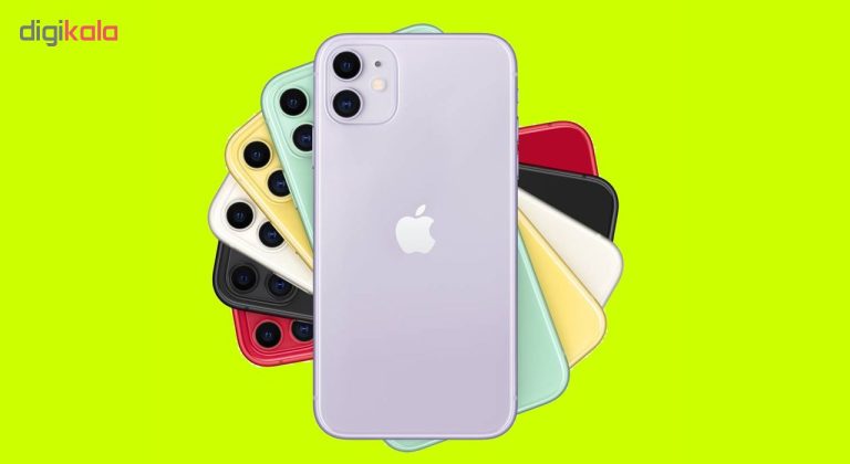 گوشی موبایل اپل مدل iPhone 11 LL/A تک سیم‌ کارت ظرفیت 64 گیگابایت و رم 4 گیگابایت